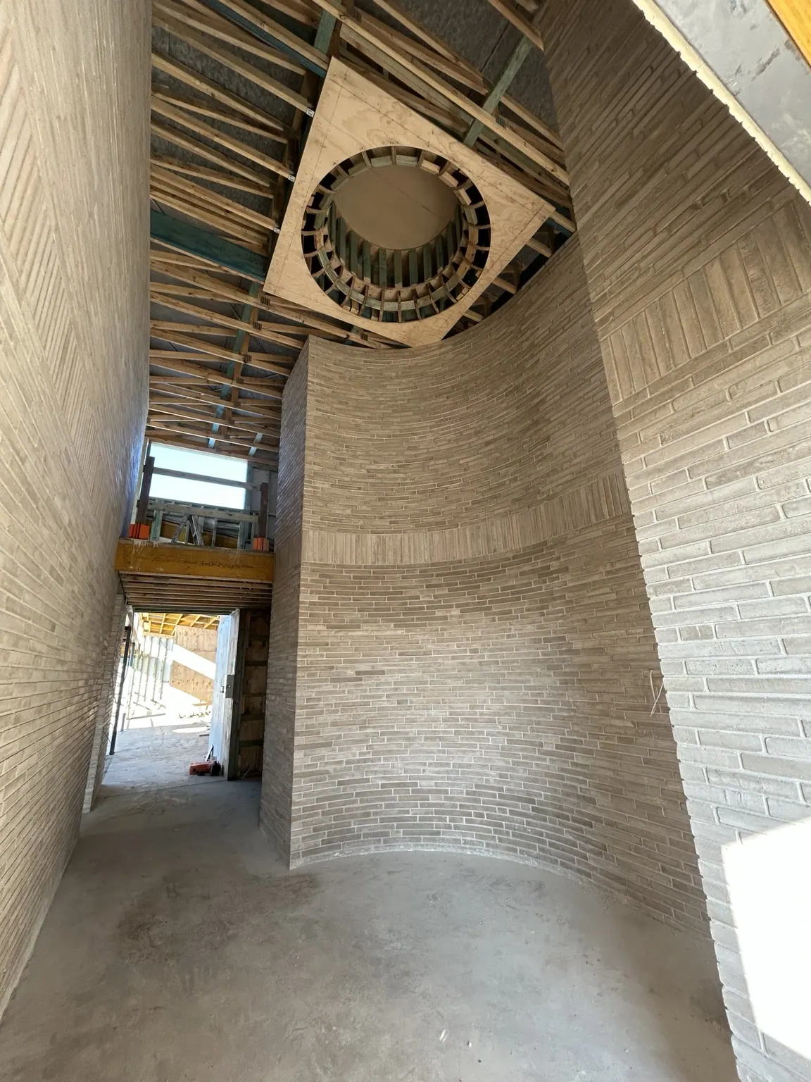 Architectural interior brickwork — Reid Bricklaying