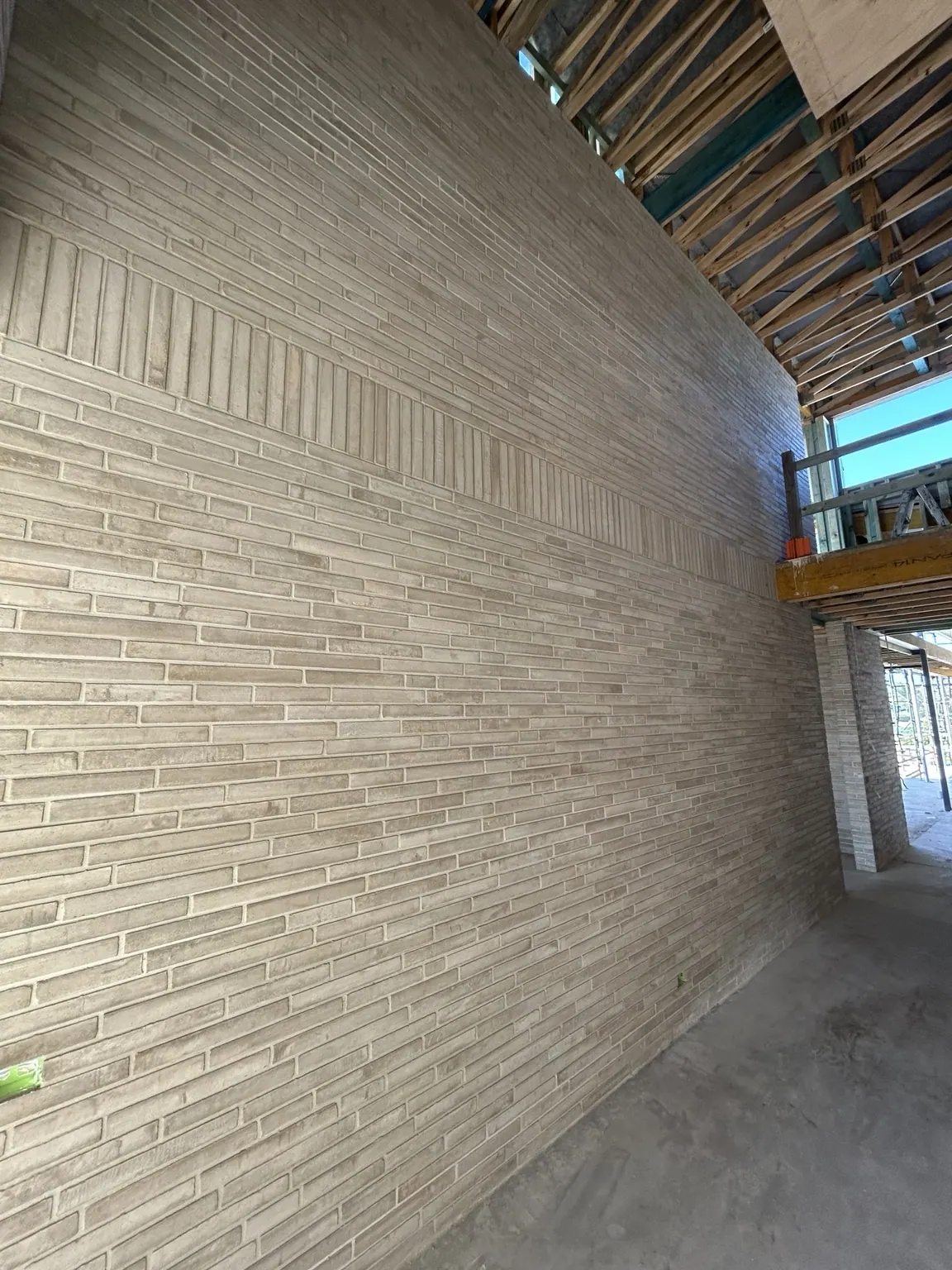 Architectural interior brickwork — Reid Bricklaying